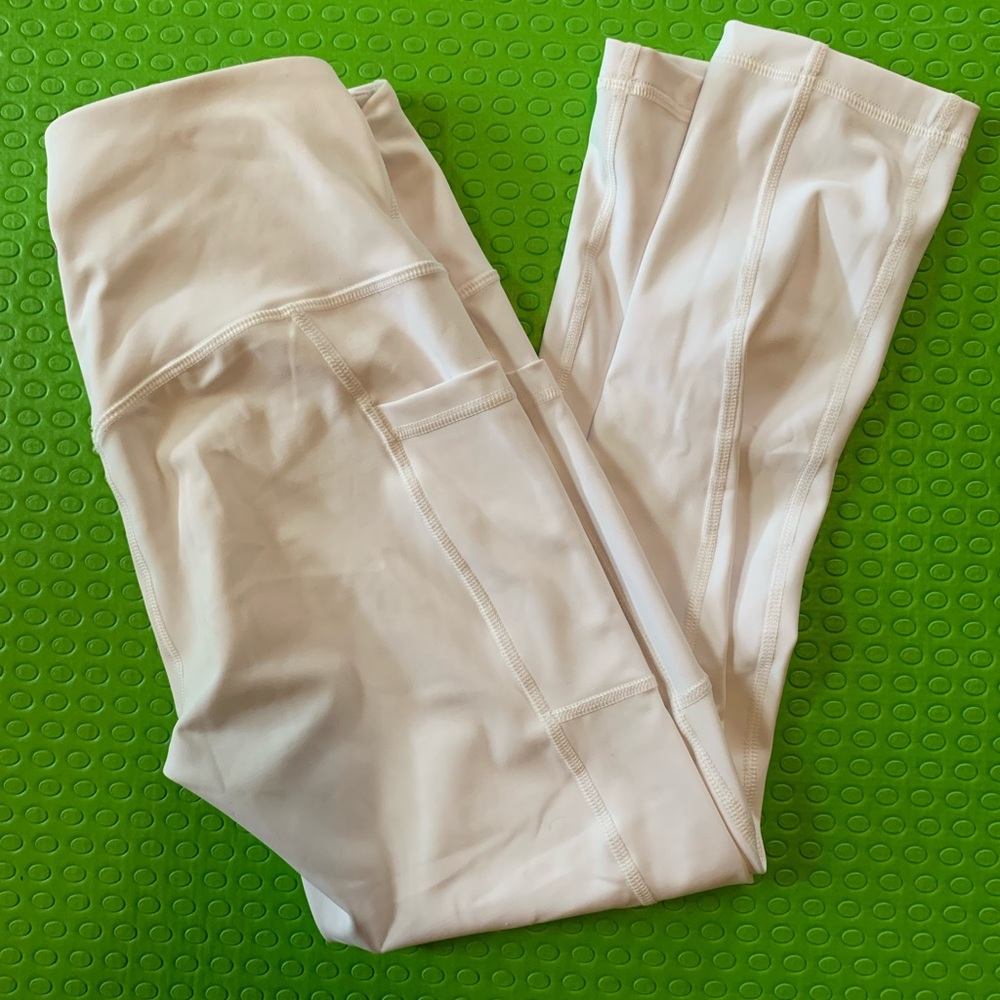 White Leggings reflex